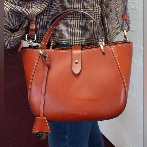 Dooney & Bourke Camilla ALTO Collection Mini In Saddle - Picture 14 of 16